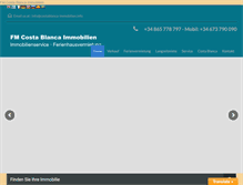 Tablet Screenshot of costablanca-immobilien.info